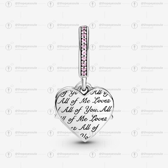Pandora Heart & Mum Dangle Charm - Picture 2 of 6